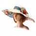 New  Girl Sun Hat Summer Cap Brim Folding Wide Hat Large Straw Beach Floppy  eb-89989367